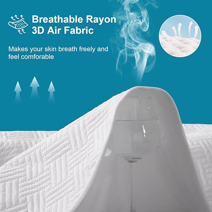 Waterproof Mattress Protector King Size - Image 5