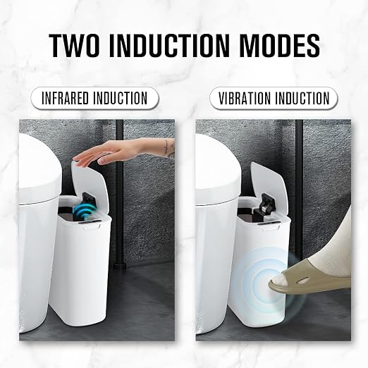 Cesun Automatic Motion Sensor Bathroom Trash Can - Image 6