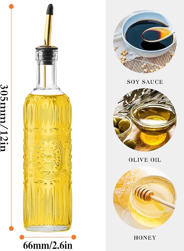 2 Pcs Olive Oil Dispenser Bottle - Image 2
