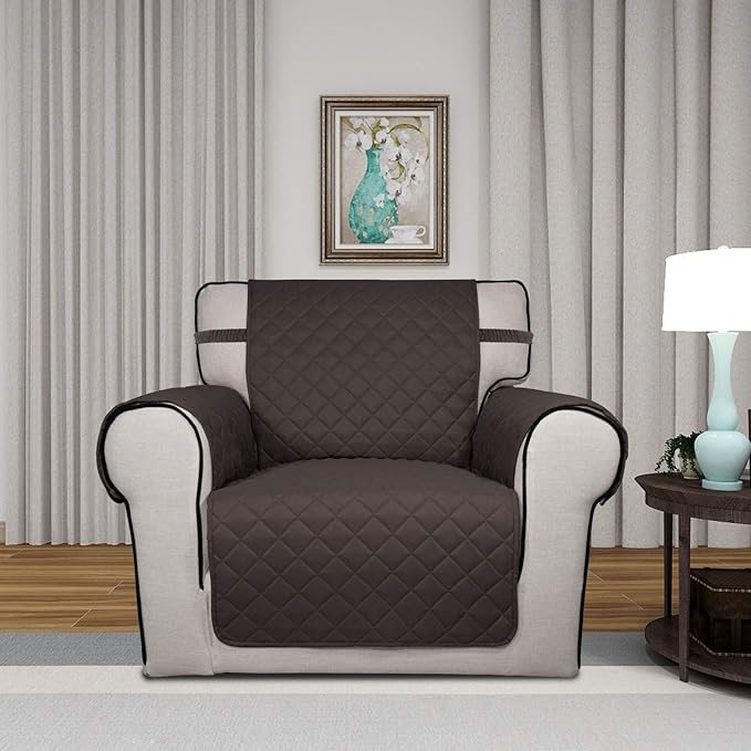 PureFit Reversible Quilted Sofa Cover, Water Resistant Slipcover Furniture - Image 2