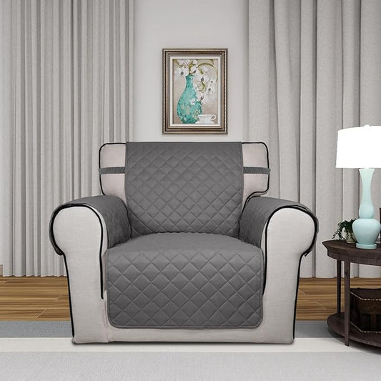 PureFit Reversible Quilted Sofa Cover, Water Resistant Slipcover Furniture - Image 2