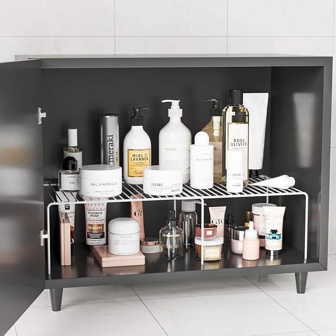 Expandable Storage Shelf, Pantry Organizers and Storage, Adjustable Rustproof - Image 5