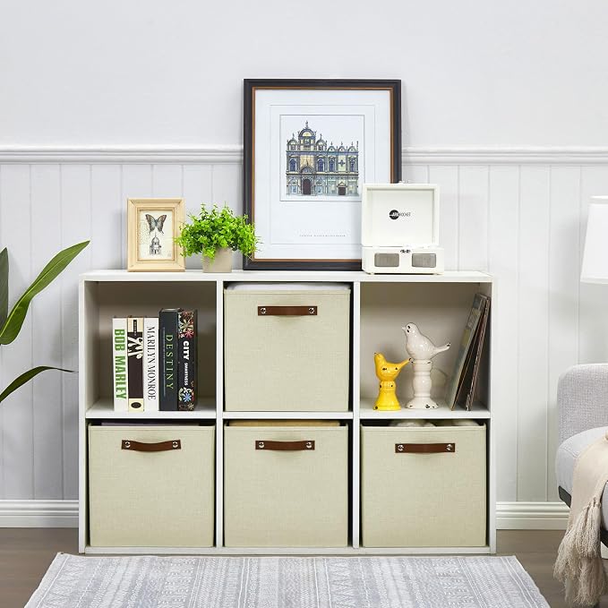 Collapsible Fabric Storage Cube Bins - Image 2