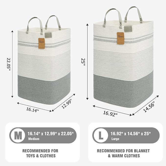 danpinera 75L Woven Laundry Hamper - Image 4
