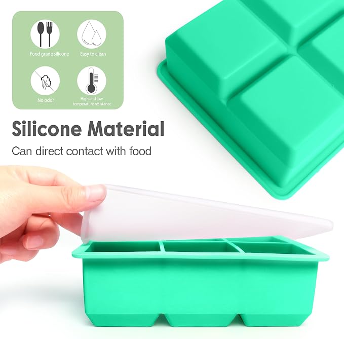 Silicone Ice Cube Trays 3 Pack - Image 5