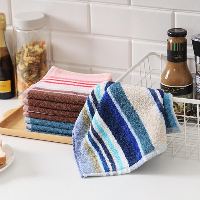 Oeleky Kitchen Dishcloths for Washing Dishes, Ultra Absorbent Dish Rags - Image 6