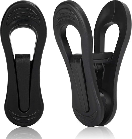 Tinfol Black Plastic Hanger Clips by Tinfol