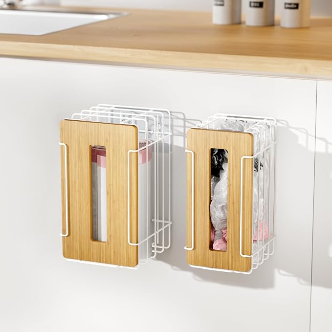 2 Pack Grocery Bag Holder for Plastic Bags - Image 8