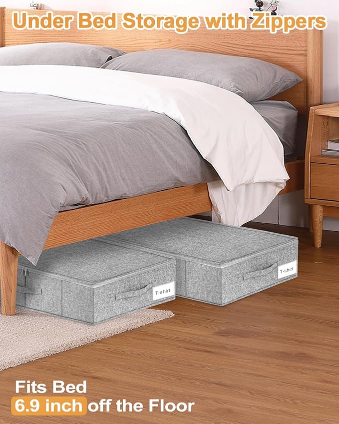 Under Bed Storage, 2 Pack Underbed Storage Container Bags - Image 7