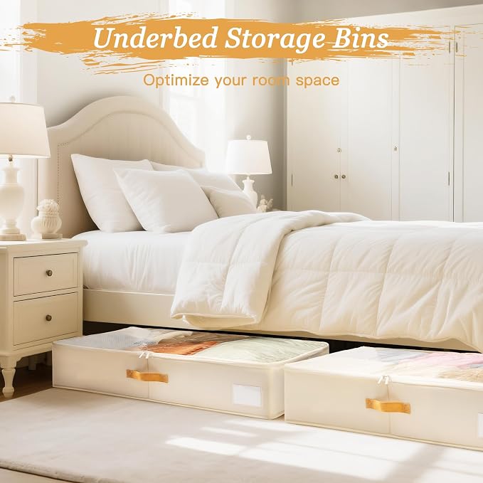 Criusia Under Bed Storage Bins - Image 4