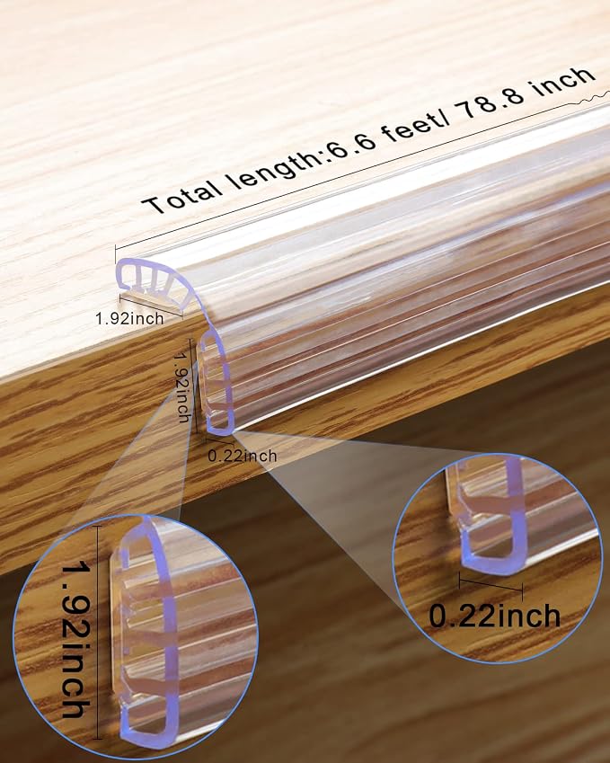 Baby Proofing, 16.4ft Silicone Soft Corner Protectors - Image 2