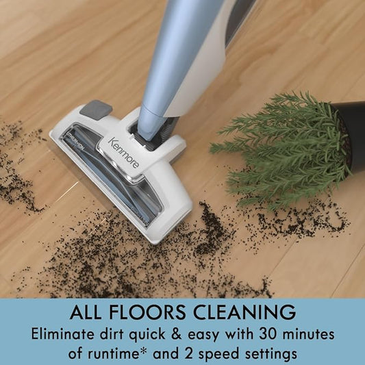 Kenmore DS1020 16V Cordless Stick Vacuum Lightweight 2-in-1 Handheld, LED - Image 2