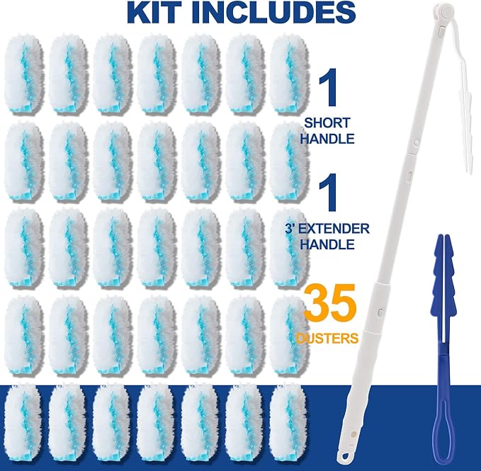 35 Duster Refills for Swiffer, Duster Refills Kit - Image 8
