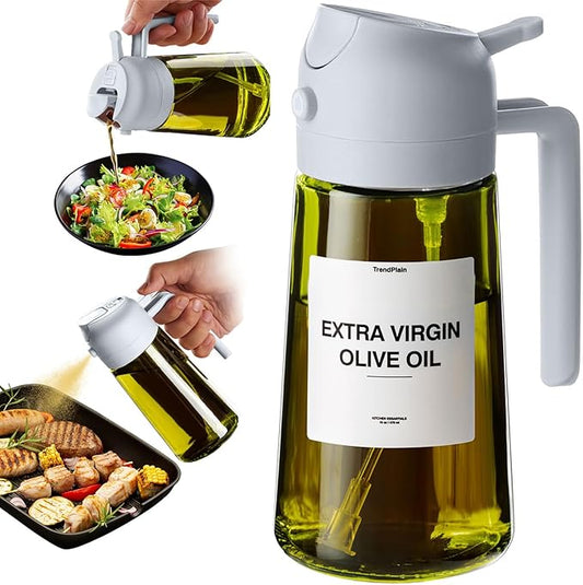 TrendPlain - Original 16oz/470ml Olive Oil Dispenser Bottle by TrendPlain