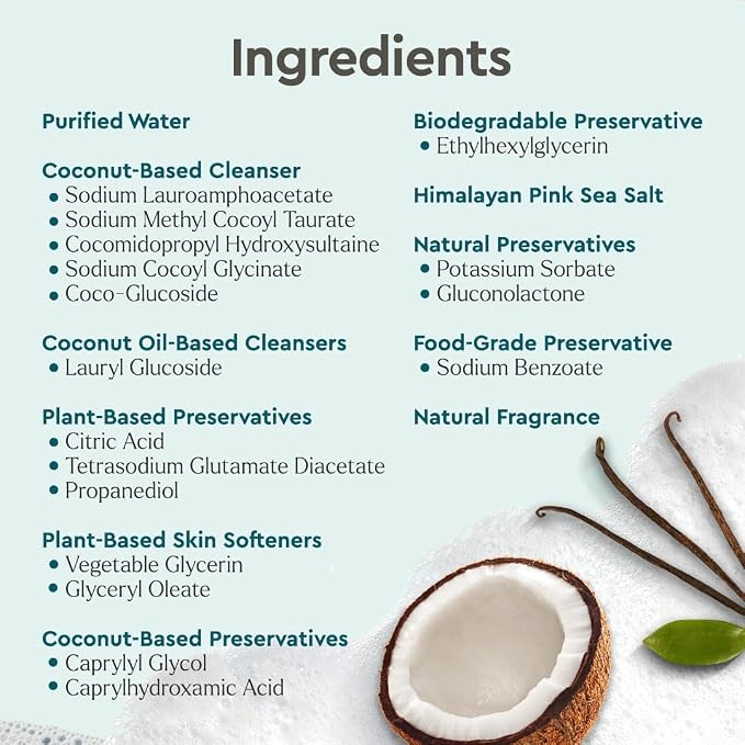 Puracy Body Wash Refill, Natural Body Wash, 98.6% Pure Plant Ingredients - Image 4