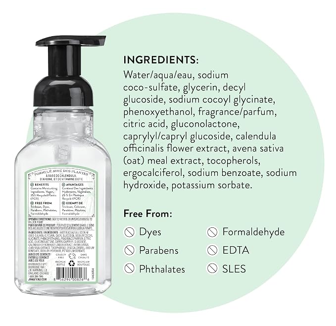 Watkins Hand Soap Vanilla Mint, 9 Fl Oz - Image 6