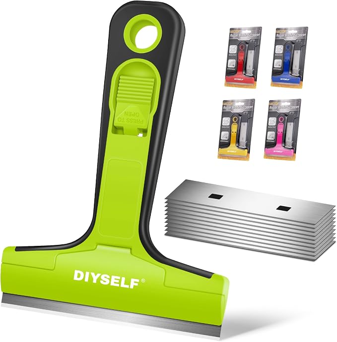 DIYSELF 1 Pack Razor Blade Scraper by DIYSELF