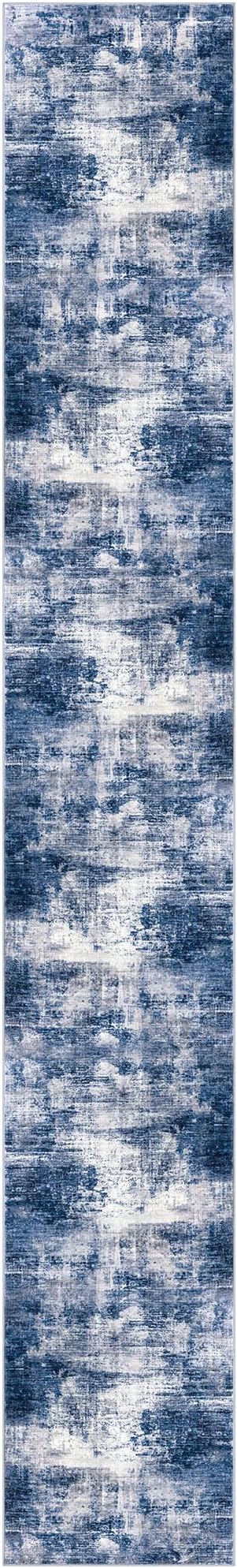 IOHOUZE Abstract Runner Rug 3x20 Ft Extra Long Washable Runners - Image 9