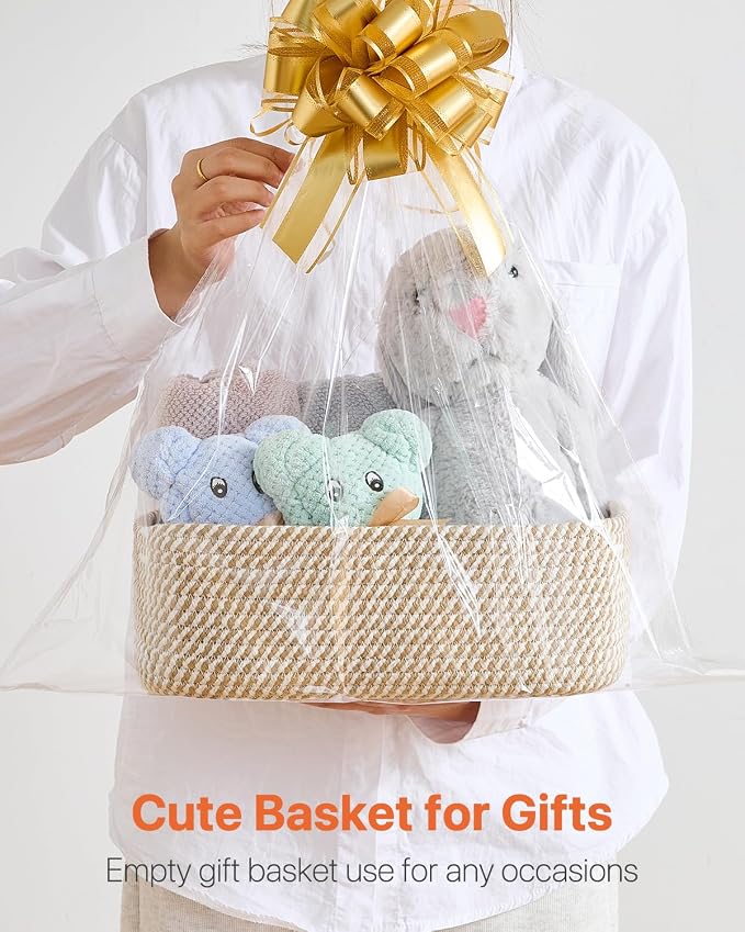 Small Woven Basket, Storage Basket - Image 7