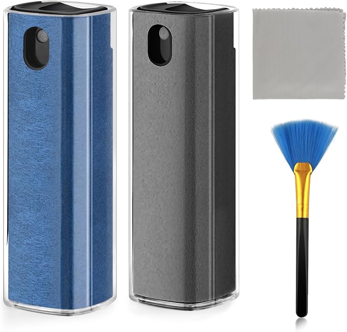 Fingerprint Proof Screen Cleaner, 3 in 1Touchscreen Mist Cleaner Spray Wipe by usefulpro