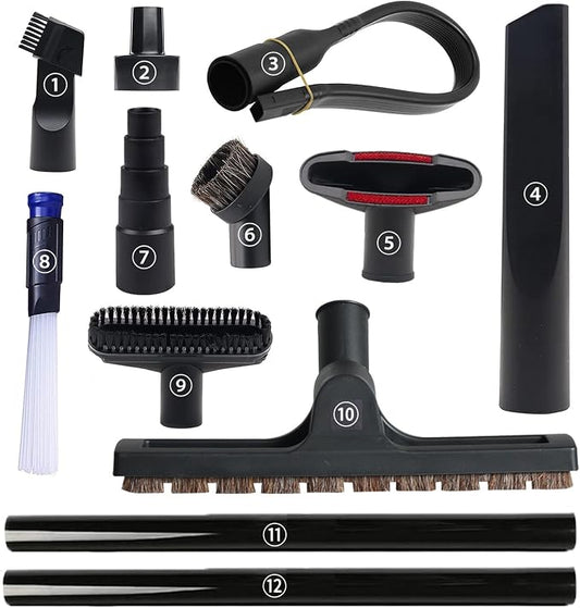 12 Pcs Universal Vacuum Attachments by GEBDSM