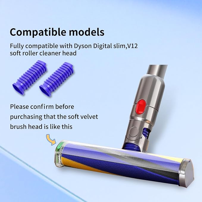 2 Pack Vacuum Lower Duct Hose Kit Compatible - Image 2