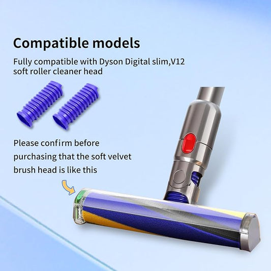 2 Pack Vacuum Lower Duct Hose Kit Compatible - Image 2