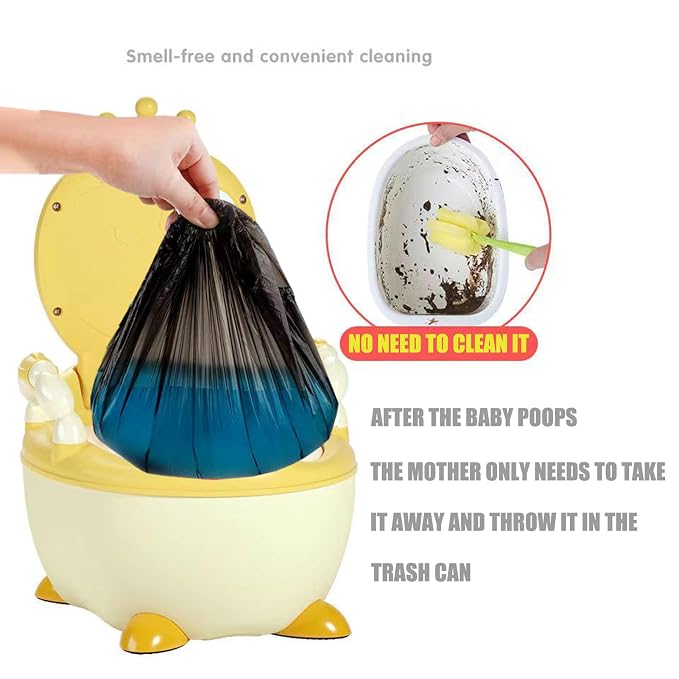 Potty Chair Liners with Elastic, Portable Potty Training Bags, Potty Refill - Image 7