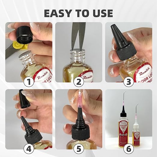 Realth Garage Door Lube -Door Hinge Lubricant - Image 6