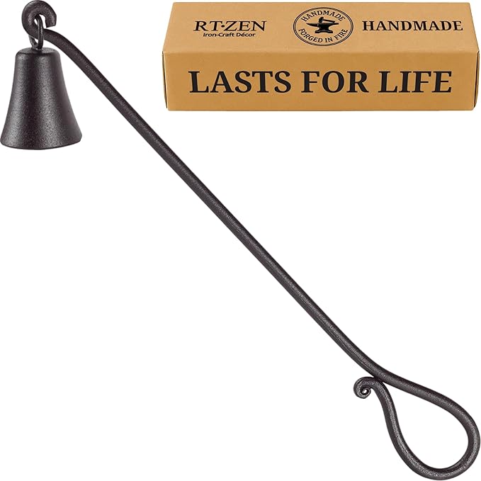 RTZEN Rustic Bell Candle Snuffer by RTZEN