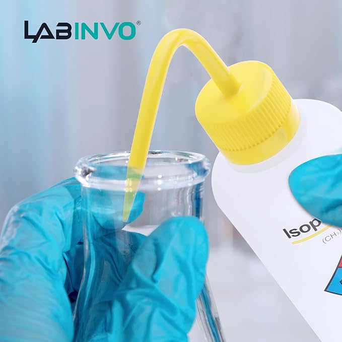 Isopropanol Wash Bottle, Narrow Mouth, Self-Venting Safety Wash Bottles - Image 5