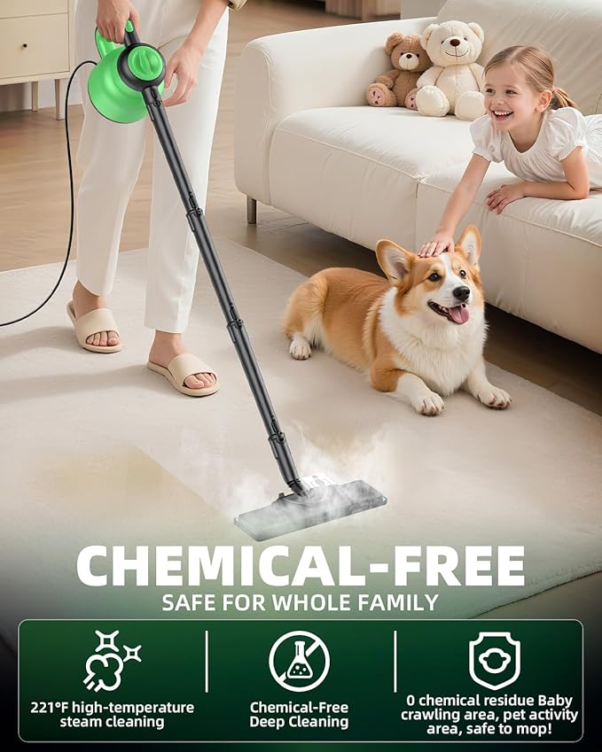 Steam Mop - Detachable Handheld Steam Cleaner & Floor Steamer - Image 5