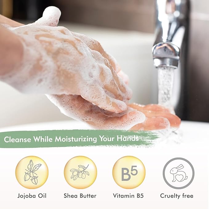ROMIIE ZOI Liquid Hand Soap Refills Gift Set – Cucumber & Mint Scent – 3 Pack – - Image 5