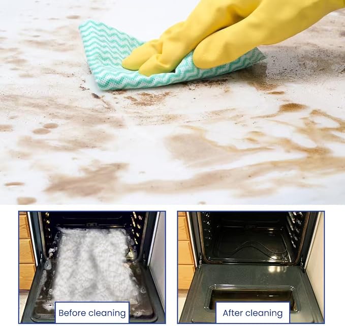Oven cleaner Kitchen, Heavy Oil Cleaner, 2025 Upgrade Multipurpose Grease - Image 5