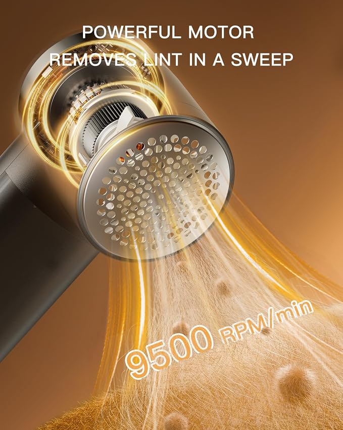 Electric Lint Remover and Fabric Shaver, Rechargeable Clothes Shaver - Image 4