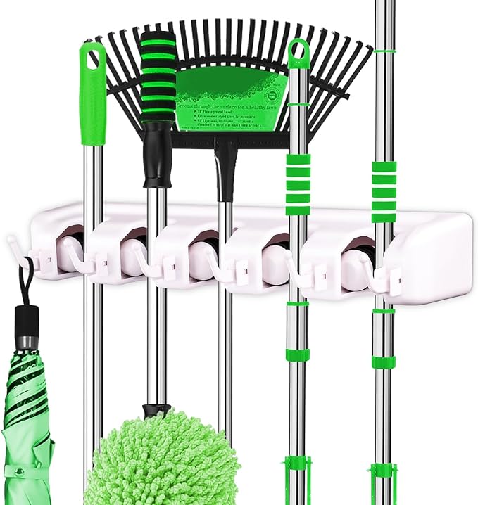LETMY Broom Holder Wall Mount by Letmy