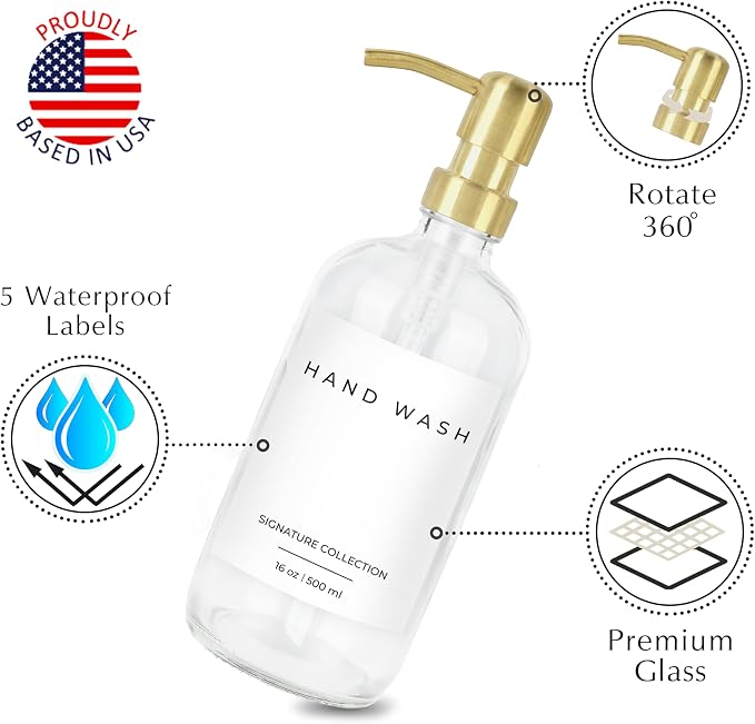 Emerson Soap Dispenser, Dish Soap Dispenser - Image 3