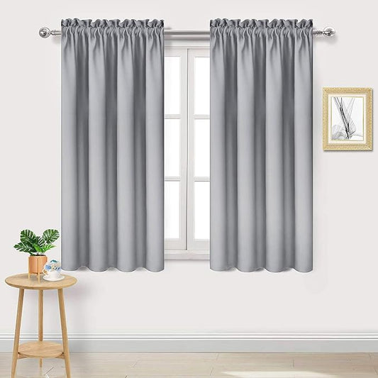 DWCN Blackout Curtains Room Darkening Thermal Insulated Bedroom Curtains Window by DWCN