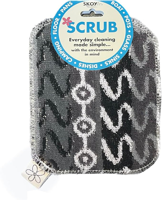 Skoy Scrub, 1-Piece Reusable, Non-Scratching Dish Scrubber by Skoy