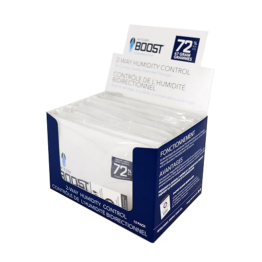 Integra Boost - 72% RH Level - 67 Gram Size - Two-Way Humidity Control Pack - by IntegraSpecialtyProducts