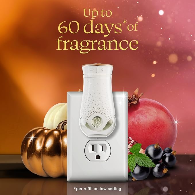 Glade PlugIns Refills Air Freshener, Pumpkin & Ginger and Pomegranate & Currant - Image 2