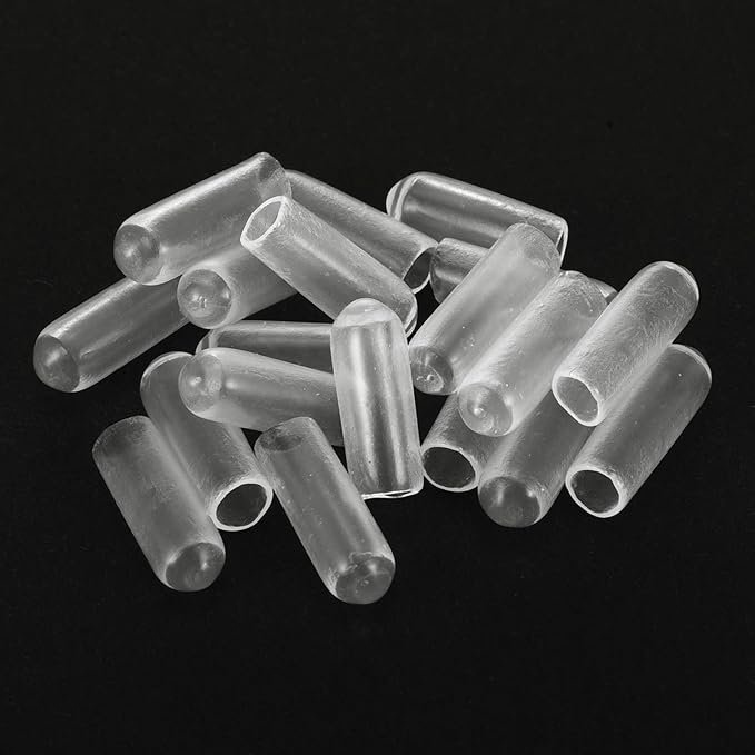 uxcell 20pcs Rubber End Caps 5.5mm ID Vinyl Round Tube Bolt Cap Cover Thread - Image 4