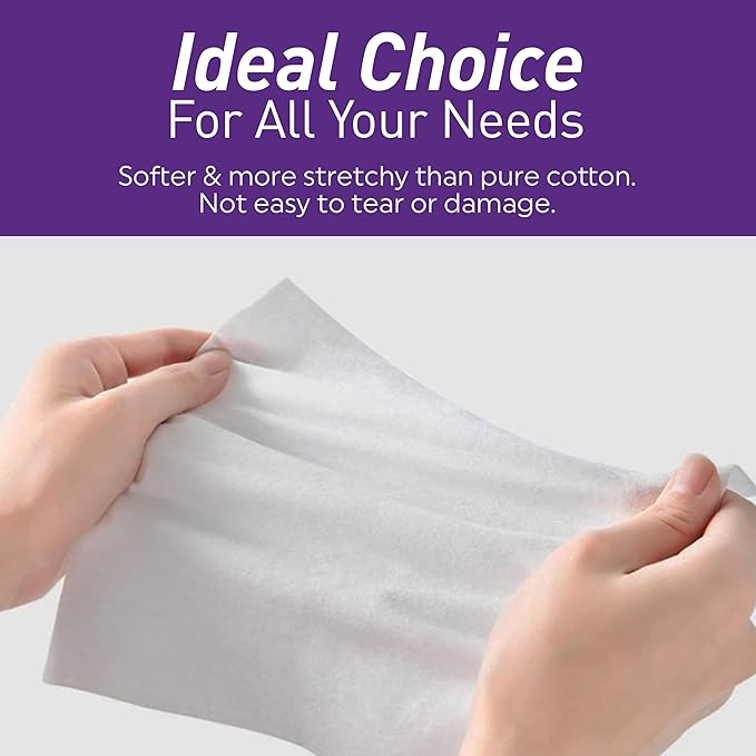 MED PRIDE Disposable Dry Wipes for Adults, Soft & Absorbent Personal Towels - Image 4