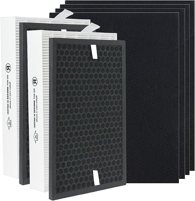 HPA5100B HPA5150 Air Purifier Replacement HEPA Filter Kit Compatible by leycaiusen