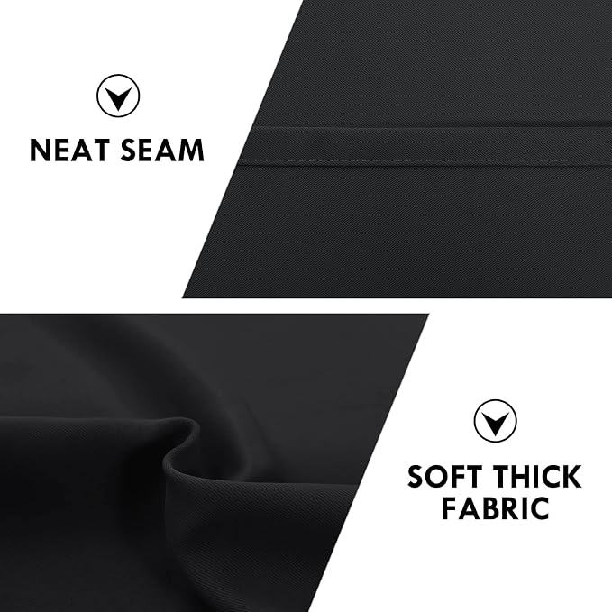 DWCN Blackout Curtains for Bedroom – Thermal Insulated Room Darkening Drapes - Image 6