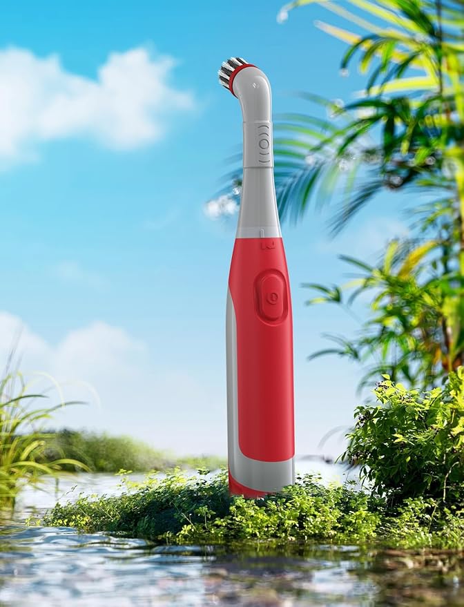 Sweepulire Electric Grout Brush, Battery Operated Power Scrubber - Image 8