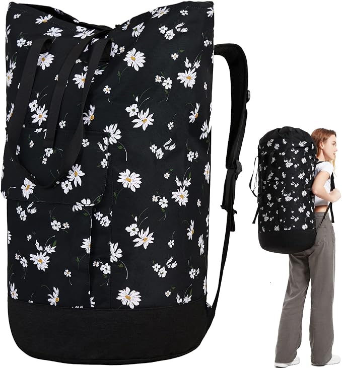 Laundry Backpack 115L, Heavy Duty Laundry Bag by Azhido