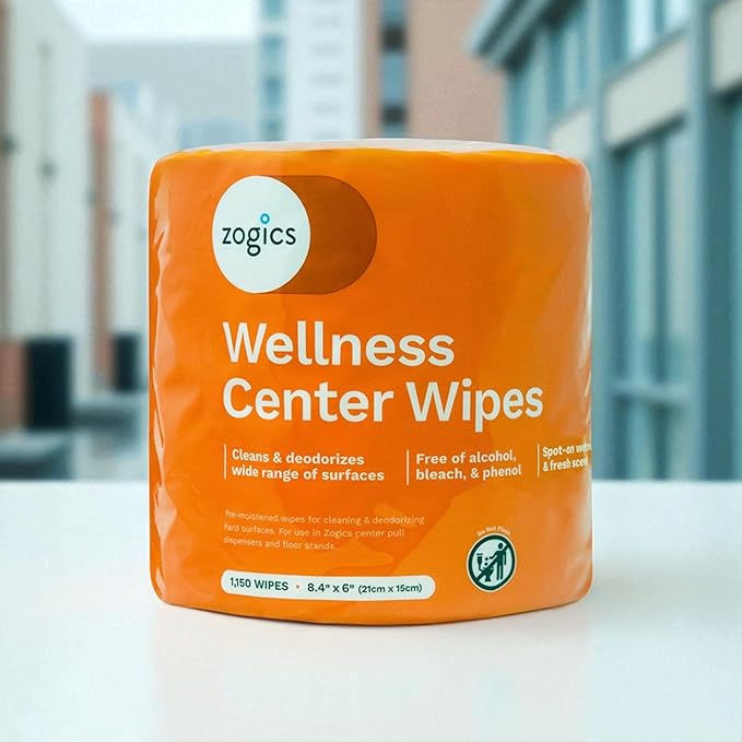 Zogics Wellness Center Cleaning Wipes – Gym Equipment Wipes - Image 2