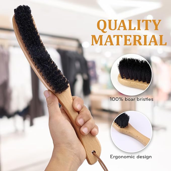TAKAVU Clothes Brush Hat Brush, Shoe - Image 4