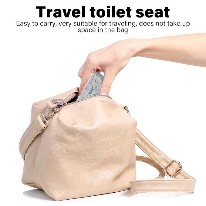 60 Pack Toilet Seat Covers Disposable, Extra Large Waterproof Toilet Cover - Image 5